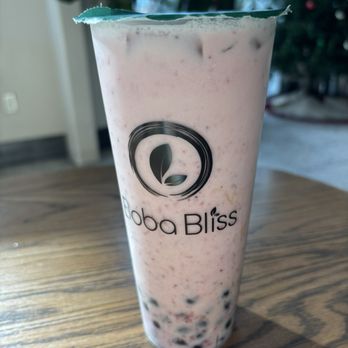 Boba Bliss - Strawberry Milk Bar - Bubble Tea Near Me - Mountain View, California