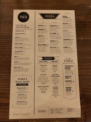 Menu photo 2 Porta Montclair Montclair, NJ
