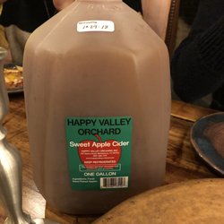 Happy Valley Orchard - Cider!