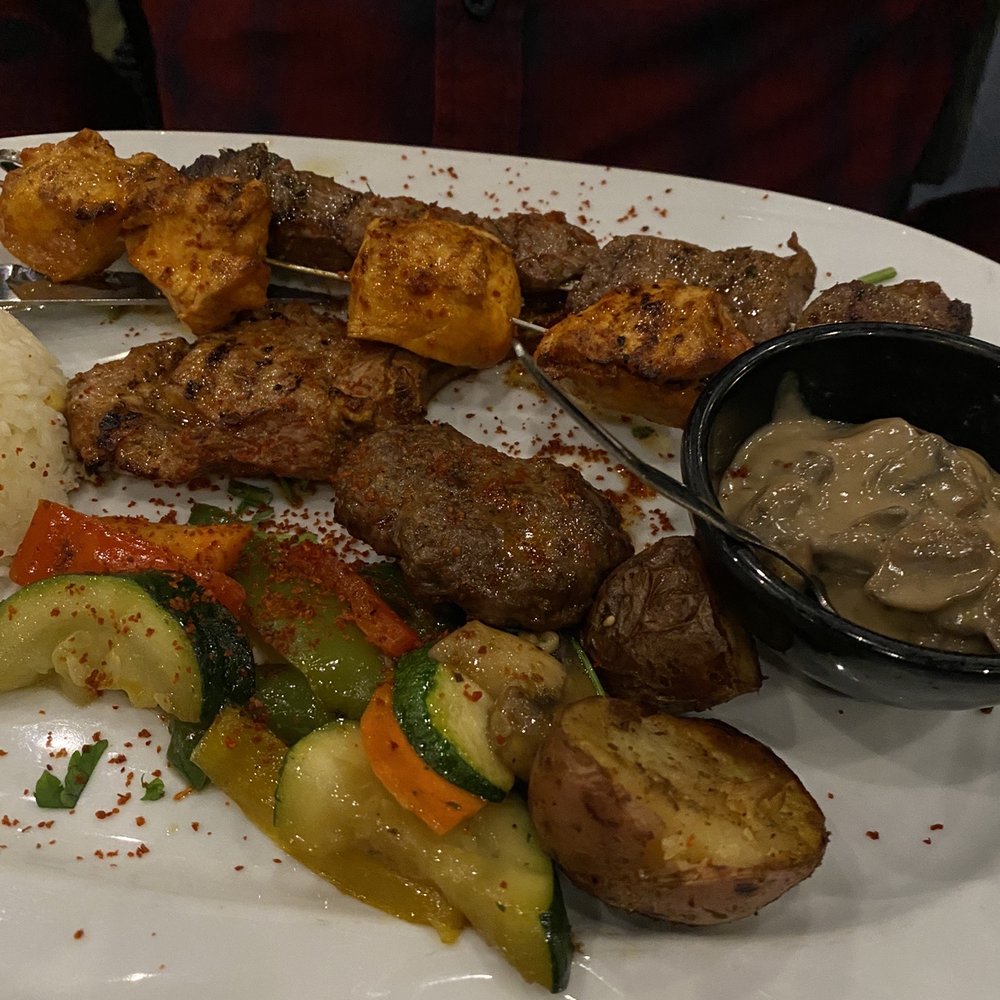 Olijfje - Mixed grill. Chicken and lamb patty were great. Rest okay. - Mediterranean Near Me - Amsterdam, New Hampshire Olijfje - Mixed grill. Chicken and lamb patty were great. Rest okay. - Mediterranean Near Me - Amsterdam, New Hampshire