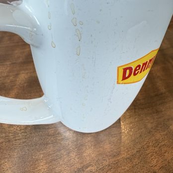 Denny's - stained used cup - Diners Near Me - Baldwin Park, California Denny's - stained used cup - Diners Near Me - Baldwin Park, California