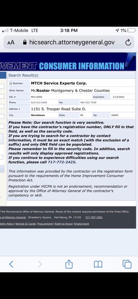 Slide of MONTCO Rooter