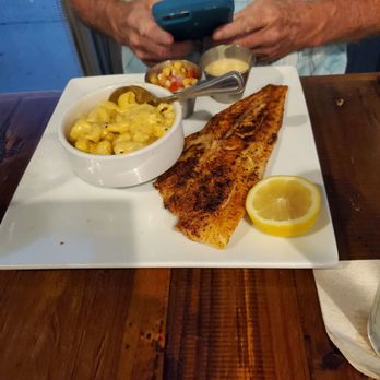 CraftWay Kitchen Frisco - Blackeded redfish w/ mac& cheese - New American Near Me - Frisco, Texas