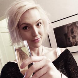 P. LA Salon - Cheers to good hair. :)