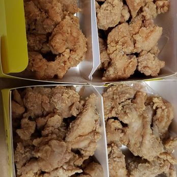Chirpyhut Fried Chicken - 2 chicken snack platter. A platter is a small box that is half popcorn chicken, half tenders. They have a bitter baking soda taste. - Chicken Shop Near Me - Vancouver, British Columbia Chirpyhut Fried Chicken - 2 chicken snack platter. A platter is a small box that is half popcorn chicken, half tenders. They have a bitter baking soda taste. - Chicken Shop Near Me - Vancouver, British Columbia