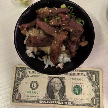 Genki Sushi - This is the sad size of kalbi bowl - Japanese Near Me - Aiea, Hawaii