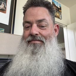 Feeling great after my hair cut and beard trim