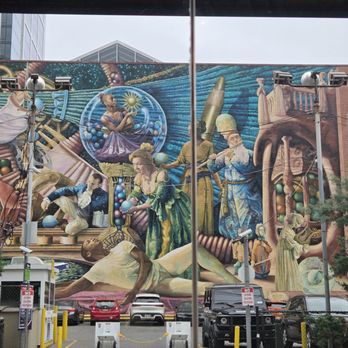 Green Eggs Café - The beautiful mural right outside our window as we ate brunch. - Breakfast & Brunch Near Me - Philadelphia, Pennsylvania Green Eggs Café - The beautiful mural right outside our window as we ate brunch. - Breakfast & Brunch Near Me - Philadelphia, Pennsylvania