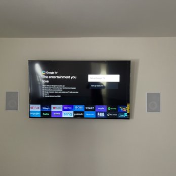 Pro Tech Multimedia Solutions - Tv with in wall speakers - Security Systems Near Me - Atlanta, Georgia