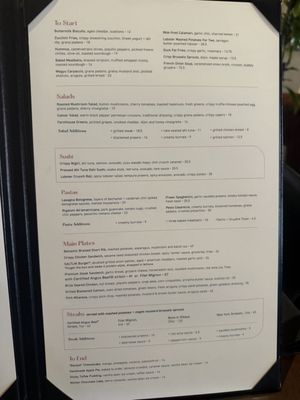 Menu photo 1 SALTLIK Calgary. Calgary, AB