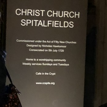 Jack the Ripper Tour - Christ Church - it is rumored that the gateway to hell is below this church. - Walking Tours Near Me - London, XGL