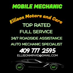 Mobile Mechanic Ellison Motors and Cars