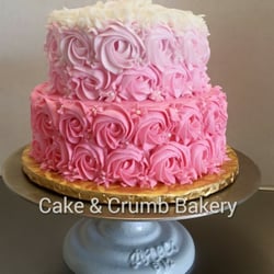 Cake & Crumb Bakery - Victorian Rosette Wedding Cake
