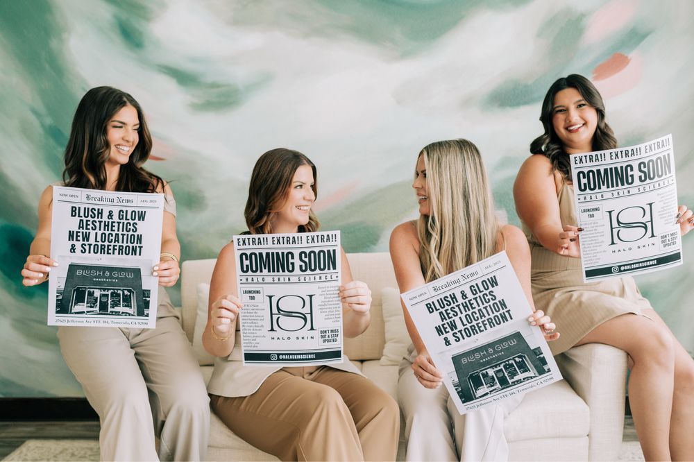 Blush & Glow Aesthetics Logo