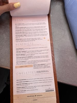 Menu photo 4 The Cottage La Jolla La Jolla, CA Menu photo 4 The Cottage La Jolla La Jolla, CA
