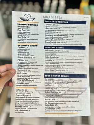 Menu photo 2 Rivet Coffee Zionsville, IN Menu photo 2 Rivet Coffee Zionsville, IN