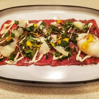 Minami - Aburi beef carpaccio - Japanese Near Me - Vancouver, British Columbia