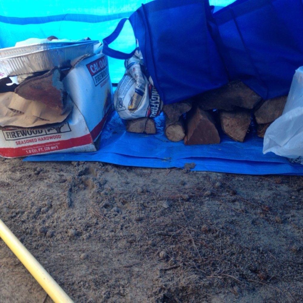 Bellows Field Beach Park - Real fire wood HAHA not the twig crap - Beaches Near Me - Waimanalo, Hawaii