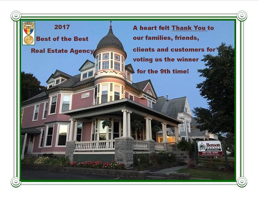 BENSON AGENCY REAL ESTATE, LLC Updated May 2024 1 Grand St, Oneonta