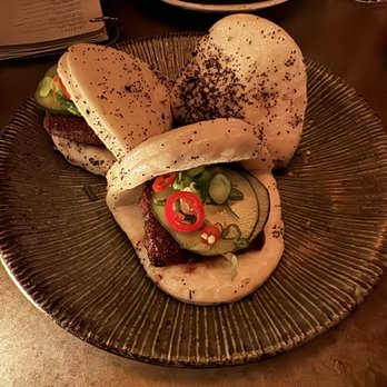 Double Knot - Duck Scrapple Bao Bun* - Sushi Bars Near Me - Philadelphia, Pennsylvania
