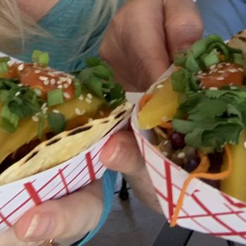 Shilla Korean BBQ With Seoul - Mango tacos (mine with pork - yum!) - Food Trucks Near Me - Sandpoint, Idaho Shilla Korean BBQ With Seoul - Mango tacos (mine with pork - yum!) - Food Trucks Near Me - Sandpoint, Idaho