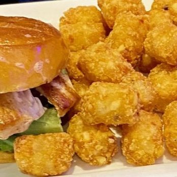 The Boulevard Bar & Grill - Blackened mahi mahi & tater tots - Bars Near Me - Boynton Beach, Florida The Boulevard Bar & Grill - Blackened mahi mahi & tater tots - Bars Near Me - Boynton Beach, Florida