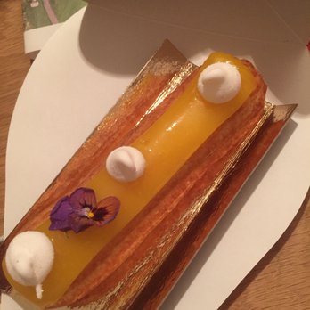 Pierrot Gourmet - passion fruit eclair - Coffee & Tea Near Me - Chicago, Illinois Pierrot Gourmet - passion fruit eclair - Coffee & Tea Near Me - Chicago, Illinois
