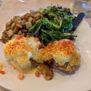 Sunnyside Up Breakfast and Lunch Cafe - Crab cake benedict - Breakfast & Brunch Near Me - Albuquerque, New Mexico Sunnyside Up Breakfast and Lunch Cafe - Crab cake benedict - Breakfast & Brunch Near Me - Albuquerque, New Mexico