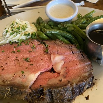 The Library Restaurant & Pub - Legendary Prime Rib - 12 oz. Cut mashed potatoes and sautéed green beans . Wonderful! - Steakhouses Near Me - Indianapolis, Indiana The Library Restaurant & Pub - Legendary Prime Rib - 12 oz. Cut mashed potatoes and sautéed green beans . Wonderful! - Steakhouses Near Me - Indianapolis, Indiana
