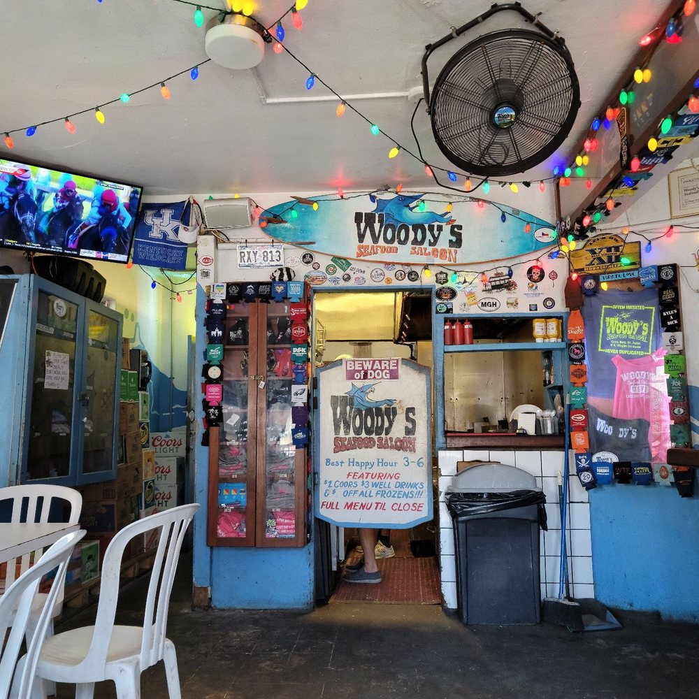 Woody's Seafood Saloon - Atmosphere - American Near Me - Saint John, Virgin Islands Woody's Seafood Saloon - Atmosphere - American Near Me - Saint John, Virgin Islands