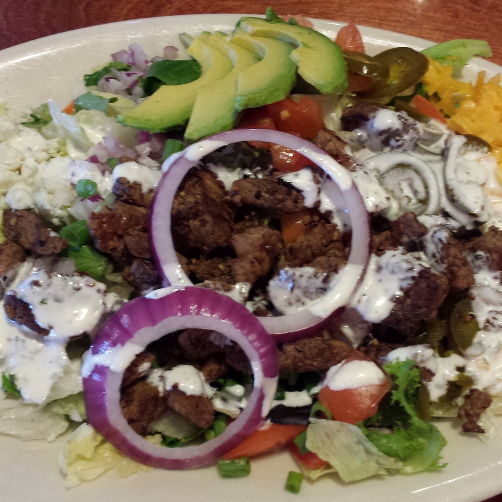 Ransom's Steakhouse - Ransom's sirloin steak salad, bet it would make a wicked wrap. Very good. - Steakhouses Near Me - Montgomery, Texas Ransom's Steakhouse - Ransom's sirloin steak salad, bet it would make a wicked wrap. Very good. - Steakhouses Near Me - Montgomery, Texas