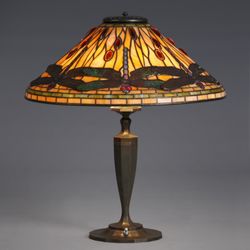 Fine Art Investments - Tiffany Studios "Dragonfly" Table Lamp.
