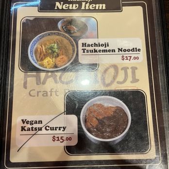 Hachioji Craft Ramen - Menu - Ramen Near Me - Los Angeles, California Hachioji Craft Ramen - Menu - Ramen Near Me - Los Angeles, California