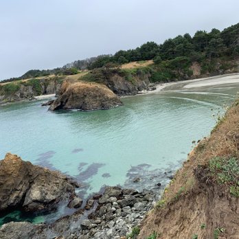 Jug Handle State Natural Reserve - Waterway from the beach to the inlet to the ocean. - Parks Near Me - Fort Bragg, California