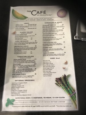 Menu photo 5 Central Market Cafe Austin, TX