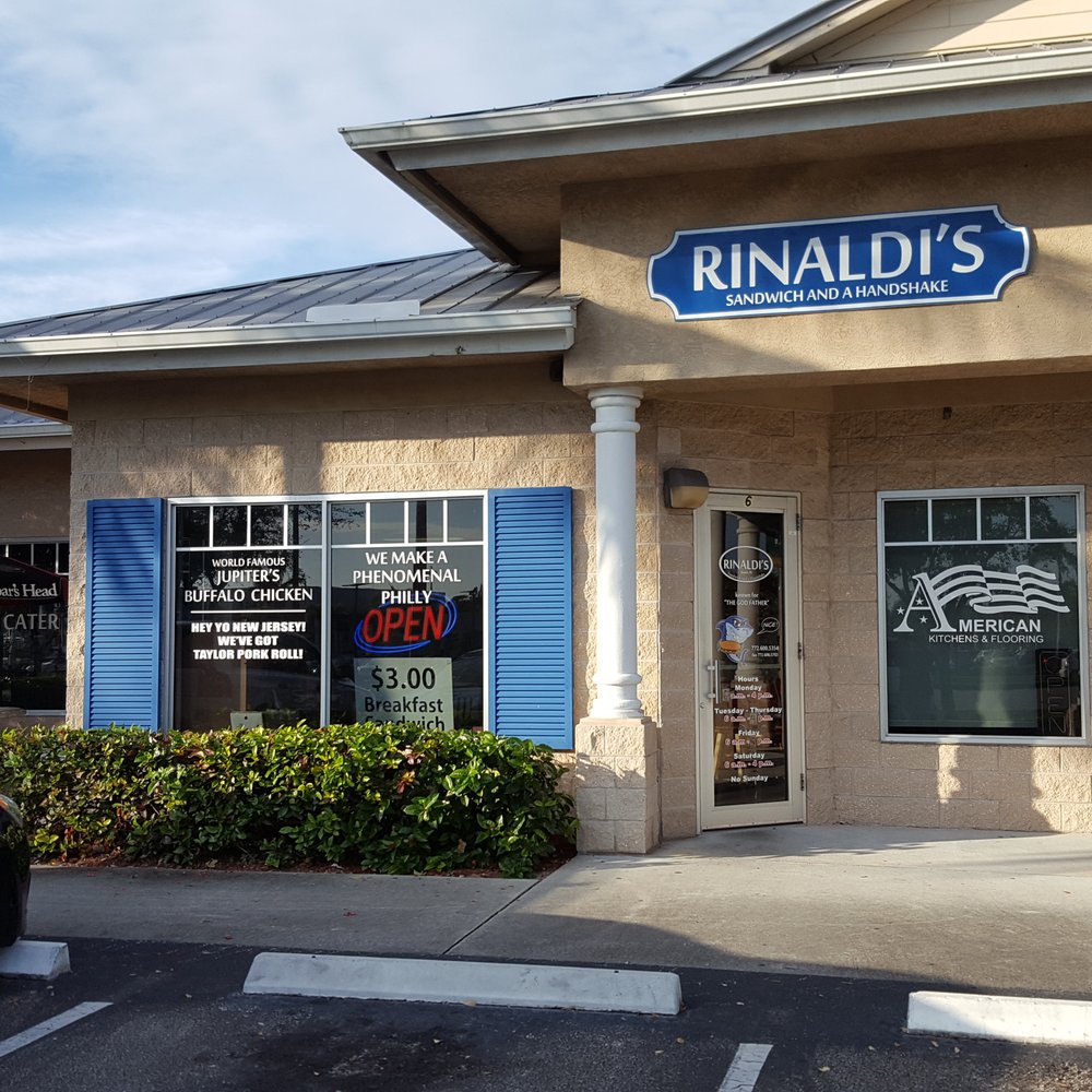 Rinaldi's Sandwich & a Handshake - Store Frontage - Sandwiches Near Me - Stuart, Florida Rinaldi's Sandwich & a Handshake - Store Frontage - Sandwiches Near Me - Stuart, Florida