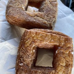 Glazed Cronut & Cinn Sugar Cronut Glazed Cronut & Cinn Sugar Cronut