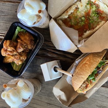 Leafy - Sticky rice, wings, Vietnamese sand, milk tea - Asian Fusion Near Me - Pembroke Pines, Florida Leafy - Sticky rice, wings, Vietnamese sand, milk tea - Asian Fusion Near Me - Pembroke Pines, Florida