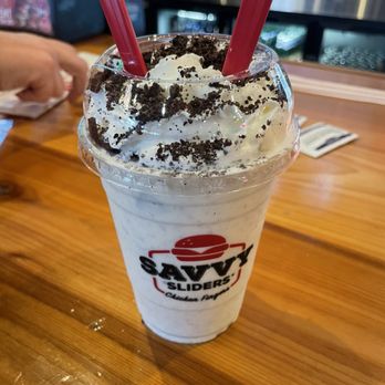 Savvy Sliders - Oreo shake - Fast Food Near Me - Covington, Louisiana Savvy Sliders - Oreo shake - Fast Food Near Me - Covington, Louisiana