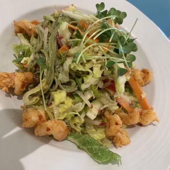 SoJo Spa Club - Shrimp and Soba noodle salad- SO GOOD! - Saunas Near Me - Edgewater, New Jersey SoJo Spa Club - Shrimp and Soba noodle salad- SO GOOD! - Saunas Near Me - Edgewater, New Jersey