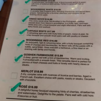Miranda Vineyard - Wine tasting list - Wineries Near Me - Goshen, Connecticut Miranda Vineyard - Wine tasting list - Wineries Near Me - Goshen, Connecticut