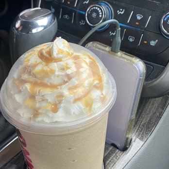 Dunkin' - Caramel Frozen Coffee - Donuts Near Me - Joliet, Illinois Dunkin' - Caramel Frozen Coffee - Donuts Near Me - Joliet, Illinois