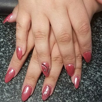 QPI Nails - These are absolutely AMAZING!! Rose chrome. Once again, Alex went above and beyond!! - Nail Salons Near Me - South Jordan, Utah QPI Nails - These are absolutely AMAZING!! Rose chrome. Once again, Alex went above and beyond!! - Nail Salons Near Me - South Jordan, Utah