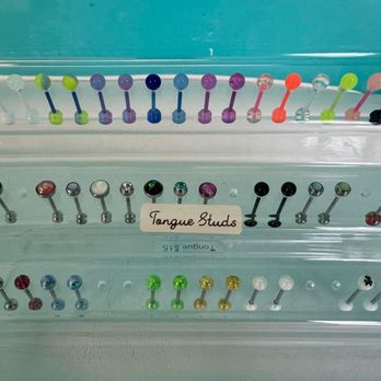Piercings By Jax - Tongue or Nipple Barbells 14g - Piercing Near Me - Springfield, Ohio