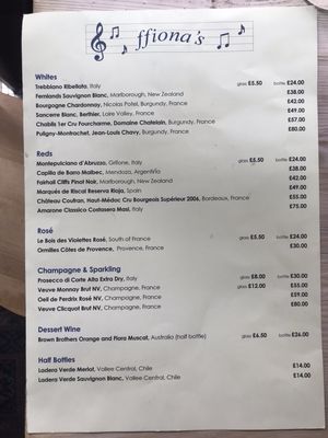 Menu photo 8 Ffiona's Restaurant London, XGL Menu photo 8 Ffiona's Restaurant London, XGL