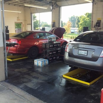 Jiffy Lube - There are spaces for 3 cars. - Oil Change Stations Near Me - Memphis, Tennessee