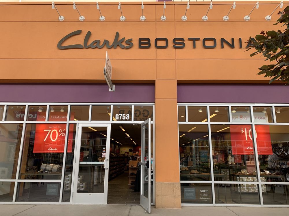 clarks bostonian outlet locations