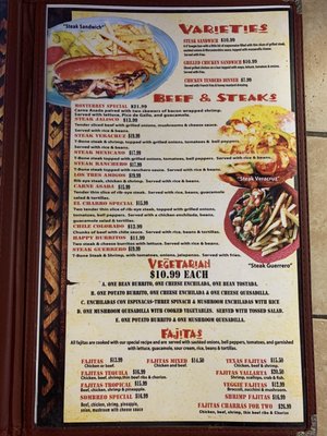 Menu photo 2 El Sombrero Newton, IA
