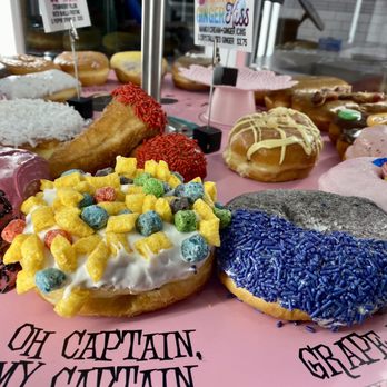 Voodoo Doughnut - Rotating Donut Display at Voodoo Doughnut Vancouver - Donuts Near Me - Vancouver, Washington