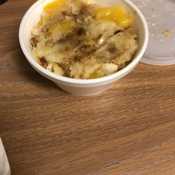 The Meat Guys BBQ Shack - Peach  Cobbler. Delicious